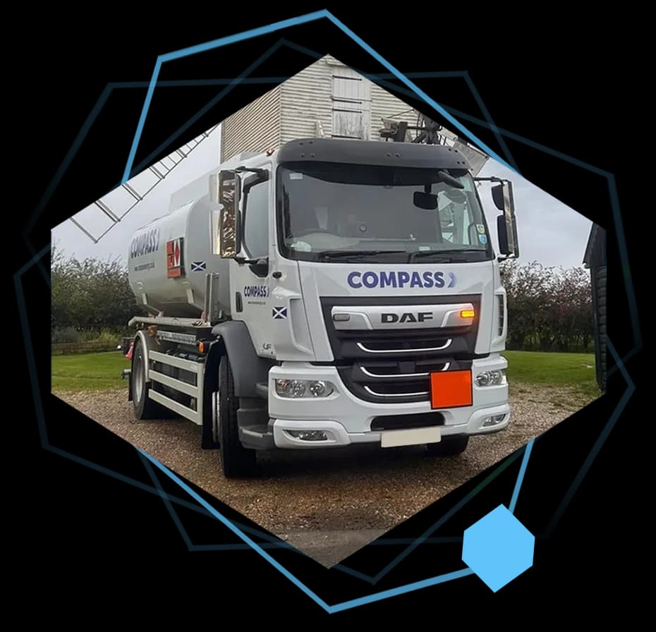 Compass Energy fuel tanker